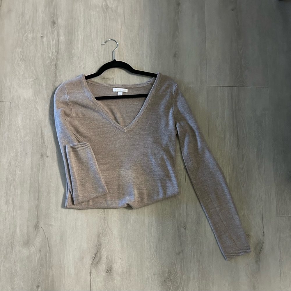 New York & Company V-Neck Pull On Sweater